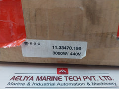 Ego 11.33470.196 Electric Hot Plate 300X300 Mm 3Kw 380-440V 11O-000-3Wz