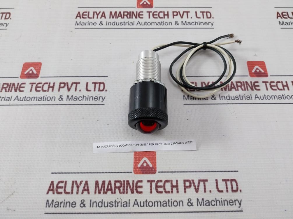 Egs Hazardous Location â€œEp Seriesâ€ Red Point Light 250 Vac 6 Watt