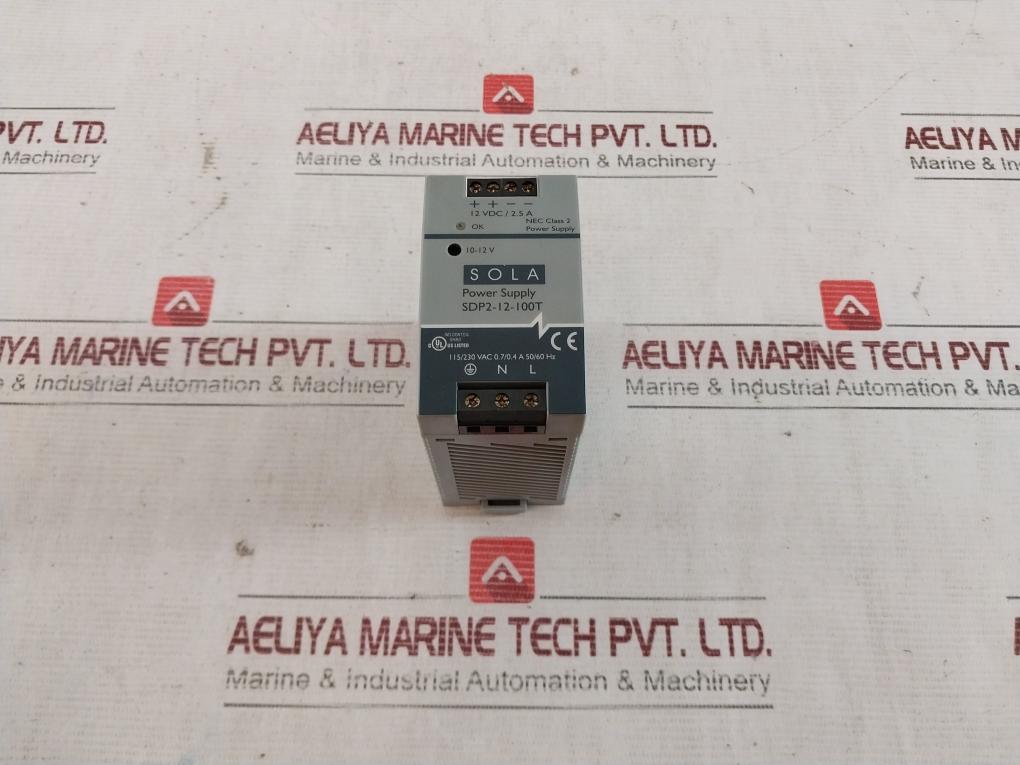 Egs Sdp2-12-100T Power Supply 12Vdc 2.5A 115/230Vac 50/60Hz