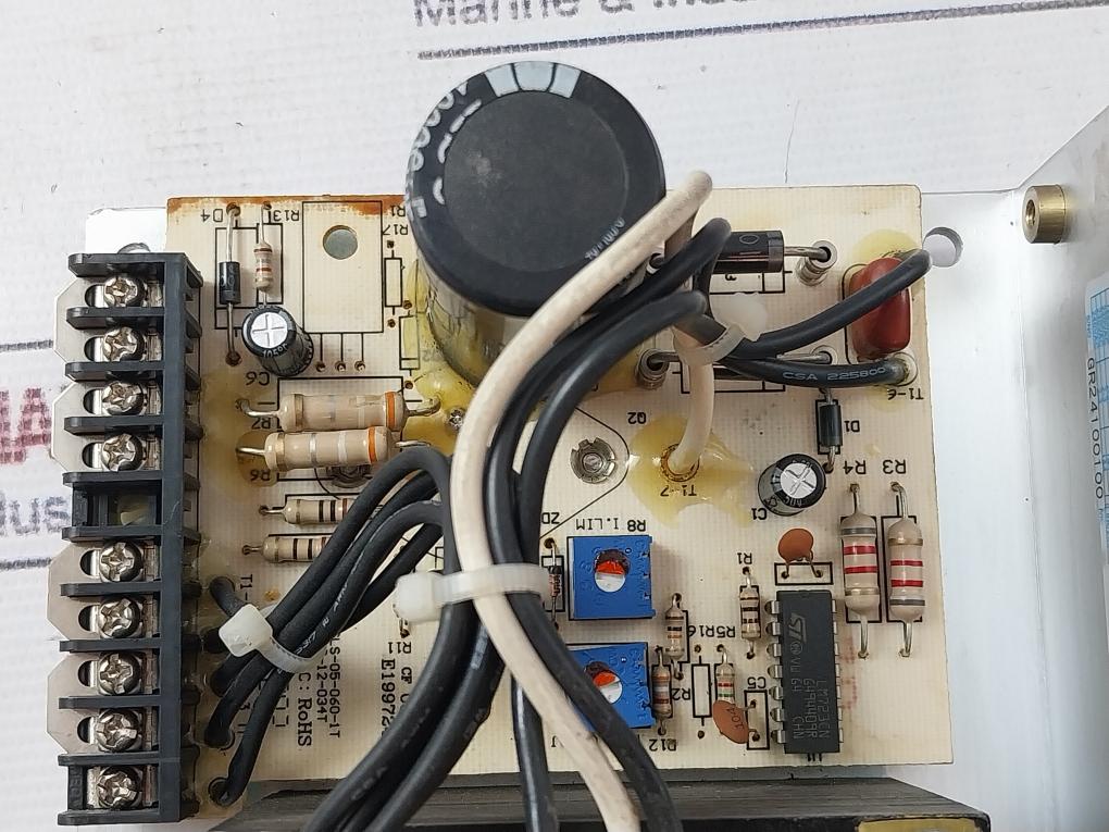 Egs Sls-12-034T Regulated Power Supply 100/120Vac 50/60Hz 1A