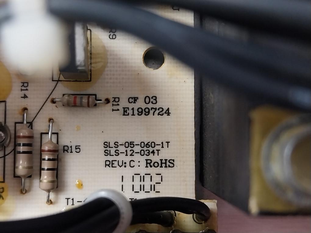 Egs Sls-12-034T Regulated Power Supply 100/120Vac 50/60Hz 1A