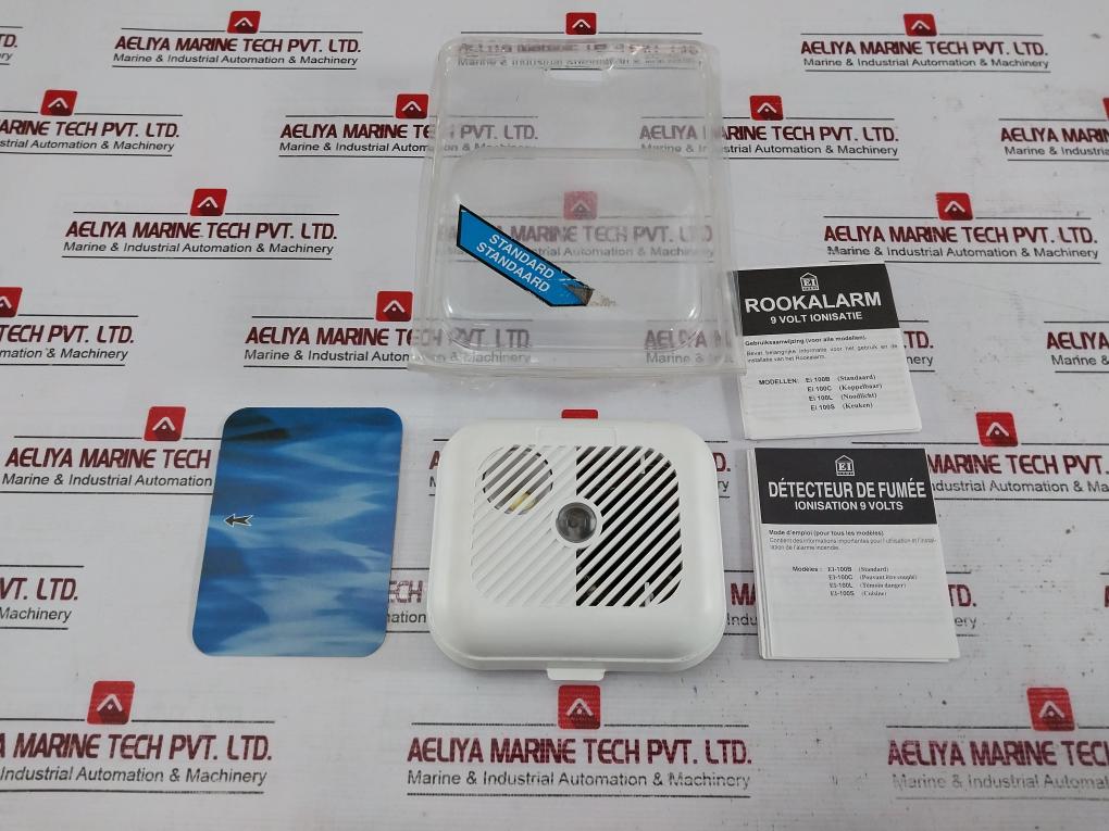Ei Electronics Ei100B Smoke Detector 9 Volts 91B20006 A11991R0 Rev. 3 ...