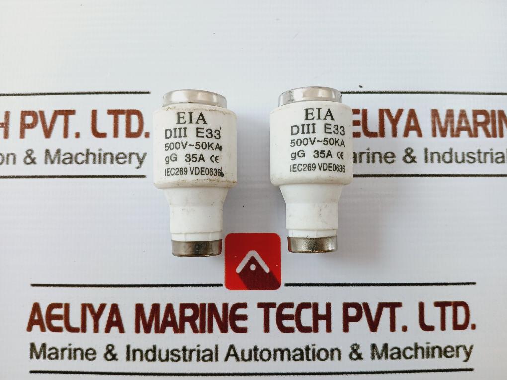 Eia Diii E33 Bottle Fuse 500v~50ka 35a