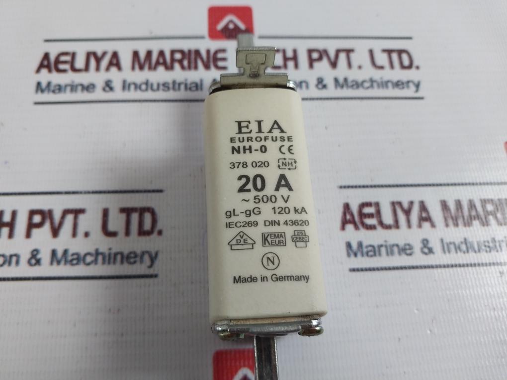 Eia Gl-gg 120Ka Eurofuse Nh-0 20A 500V