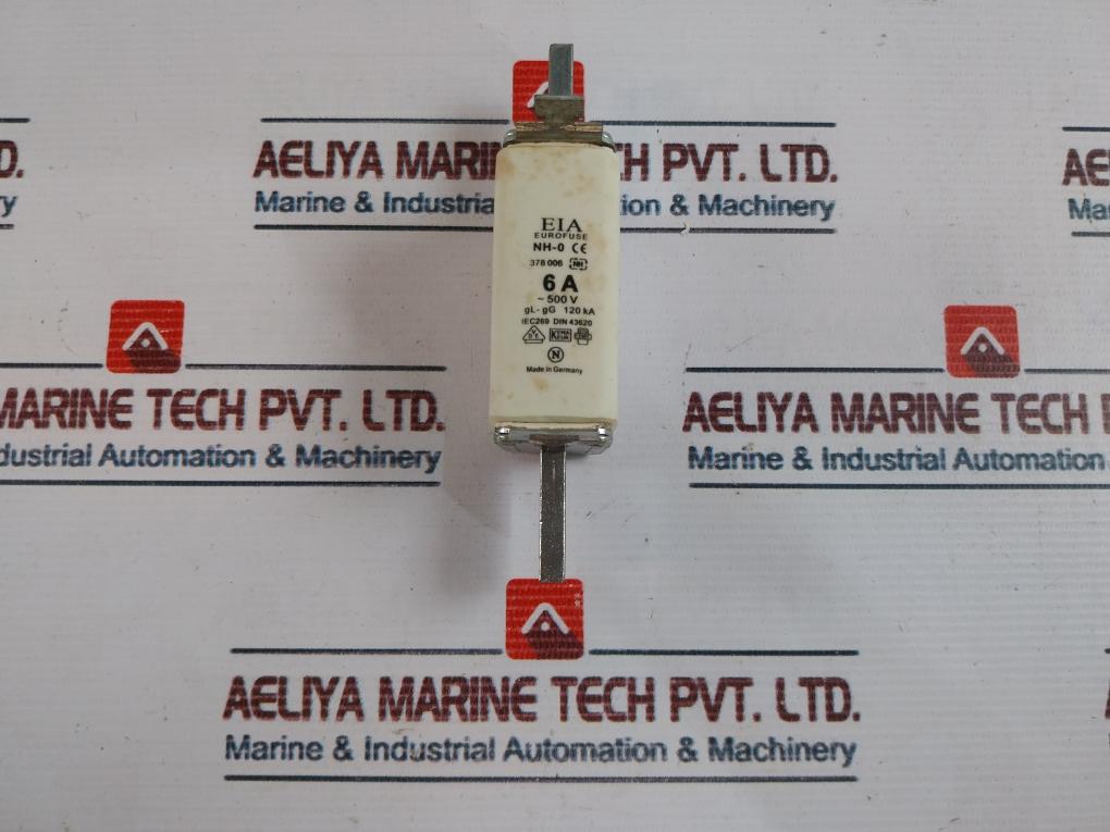 Eia Nh-0 Eurofuse Link Gl-gg 120Ka 6A 500V