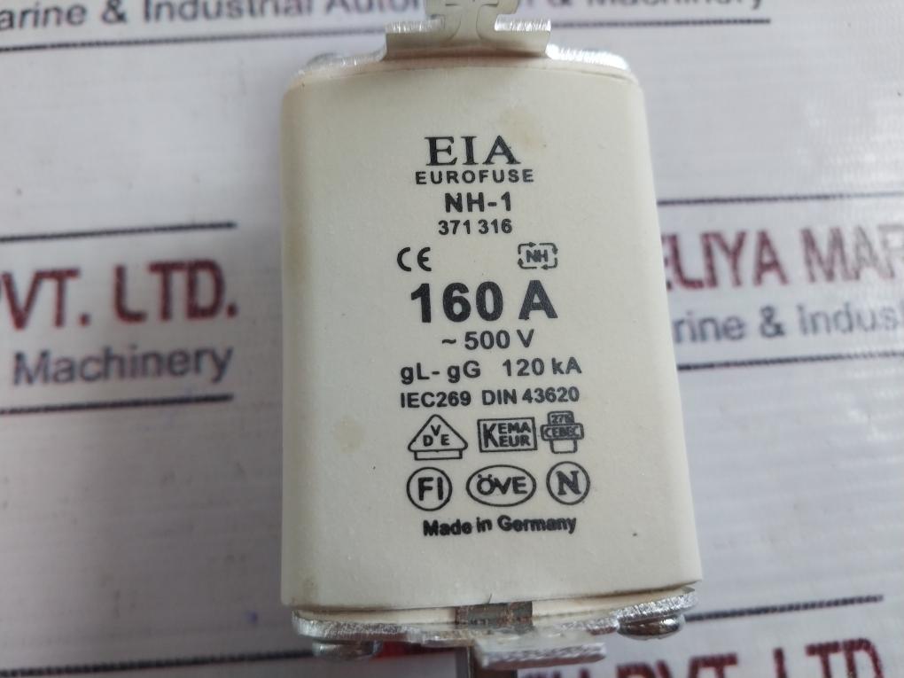 Eia Nh-1 Fuse 160 A Gl-gg 120Ka