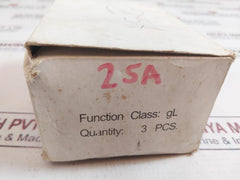 Eia Nh-0 378 025 Low Voltage H.R.C. Fuse Gl-gg 120 Ka 25A 500V