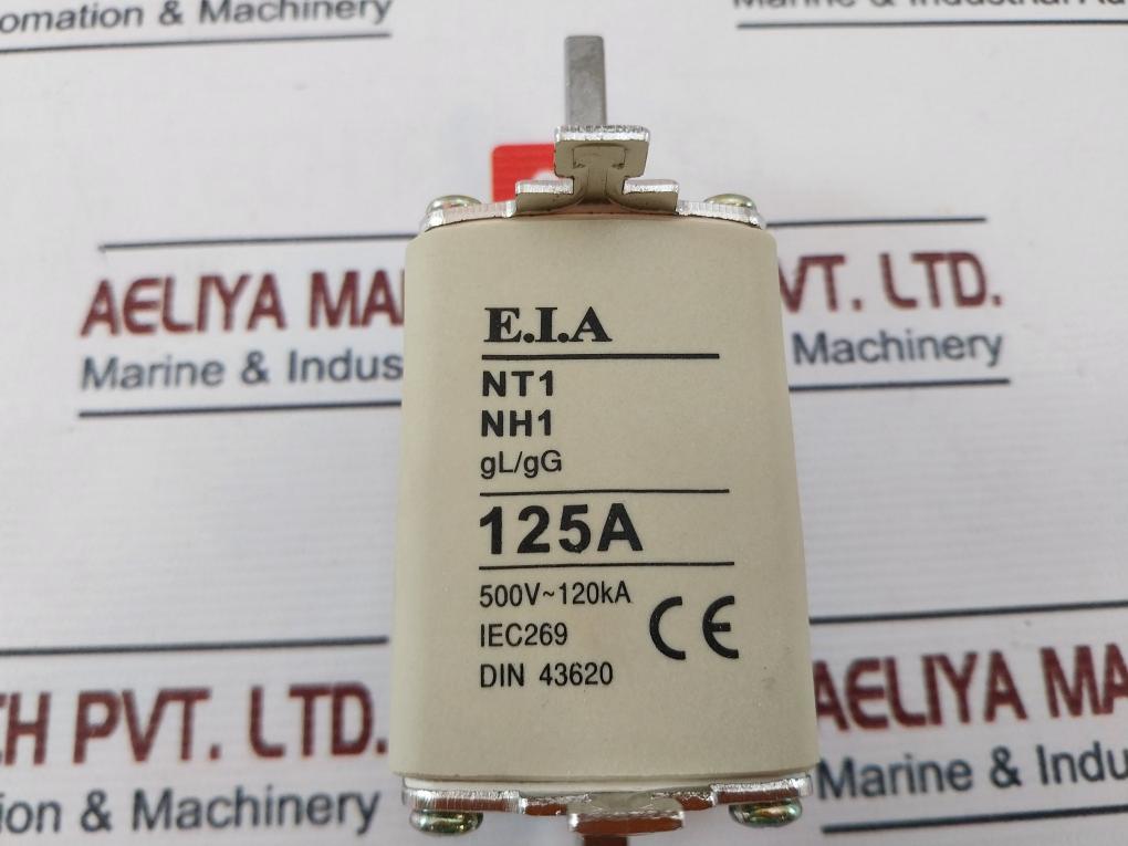 Eia Nt1 Nh1 Fuse Link Gl/Gg 125A