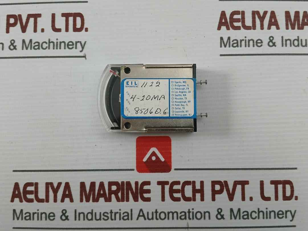 Eil Instruments Analog Panel Meter 112G 0-100 Bal