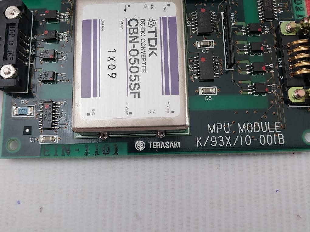 Ein-1101-Micro-processor-Unit-Board-K-93X-10-001B-Terasaki-209695-7