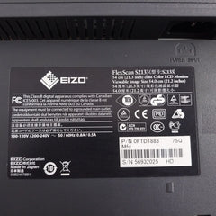 Eizo Flexscan S2133 Lcd 21 Inch Display Monitor 0Ftd1883 7Sq