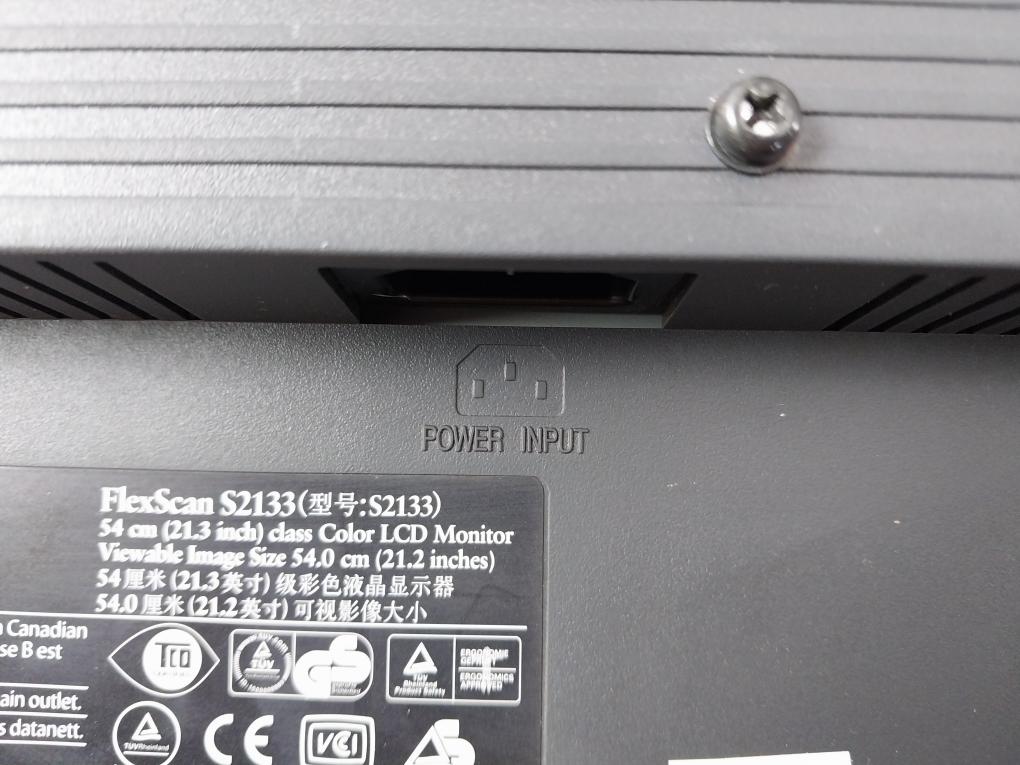 Eizo S2133 Ips Lcd Monitor Flexscan 54Cm 0Ftd1883 7Sq Sp0-0340