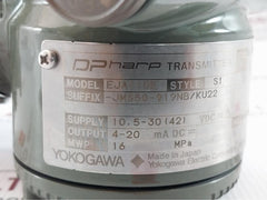 Eja110E Yokogawa Diff Pressure Transmitter