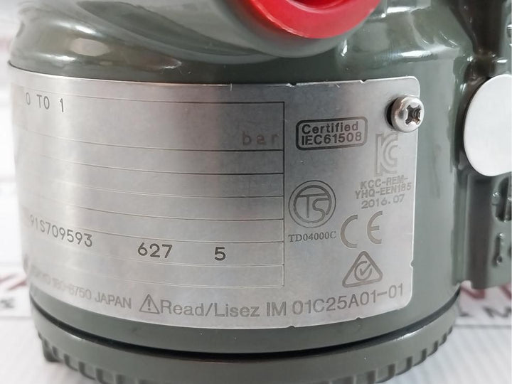 Eja110E Yokogawa Diff Pressure Transmitter