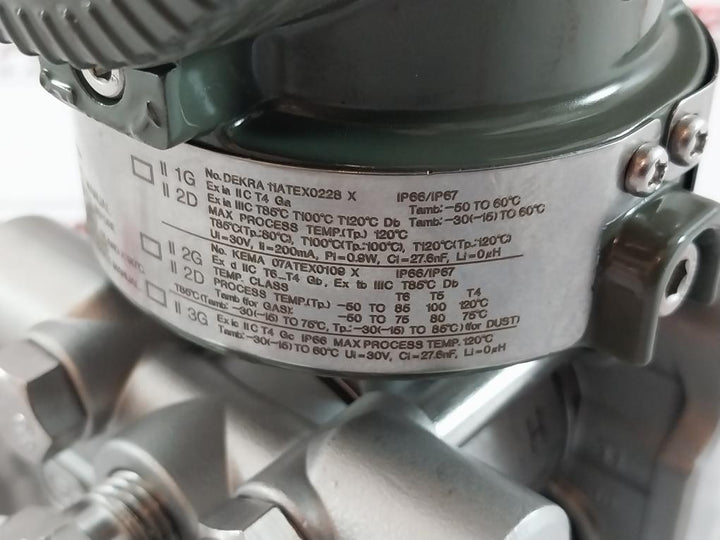 Eja110E Yokogawa Diff Pressure Transmitter