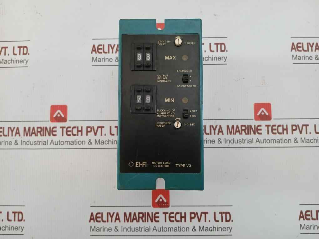 El-fi 3X440 V, 45-65 Hz Motor Load Detector