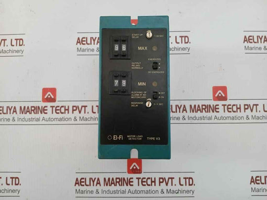 El-fi 3X440 V, 45-65 Hz Motor Load Detector