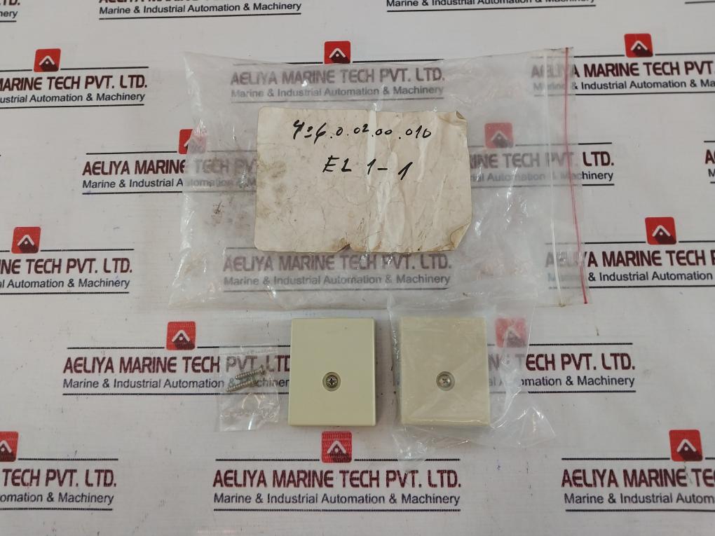 Lot of 3X EL 1-1 Single Port Telephone Jack Box