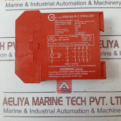 Elan Srb-na-r-c.Ew/E-24V Safety Relay 50Ma 24 Vdc/Vac (Clamp A1/A2)