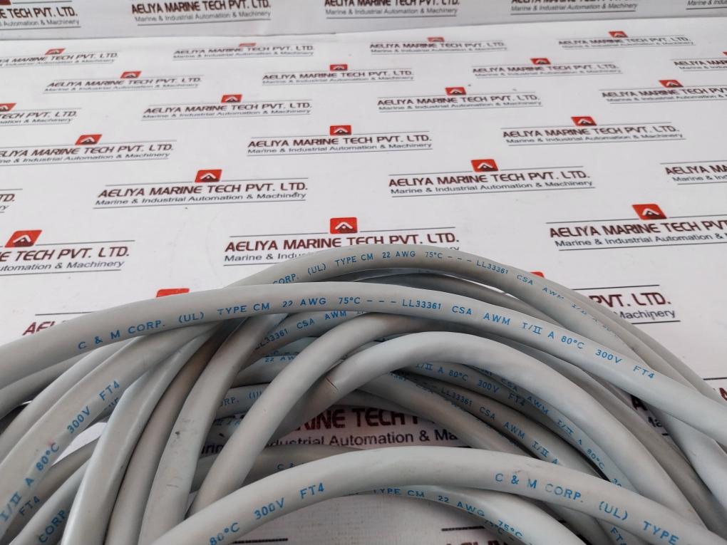 Elco 8016 Csa Awm I/Ii A/B 80°C 300V Ft4 Servo Motor Cable