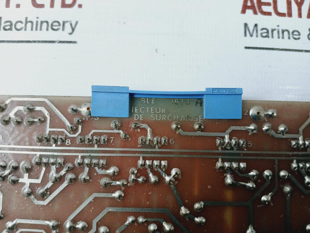 Elco Bke 1673 A Electronic Controller Printed Circuit Board Module 10099666-001