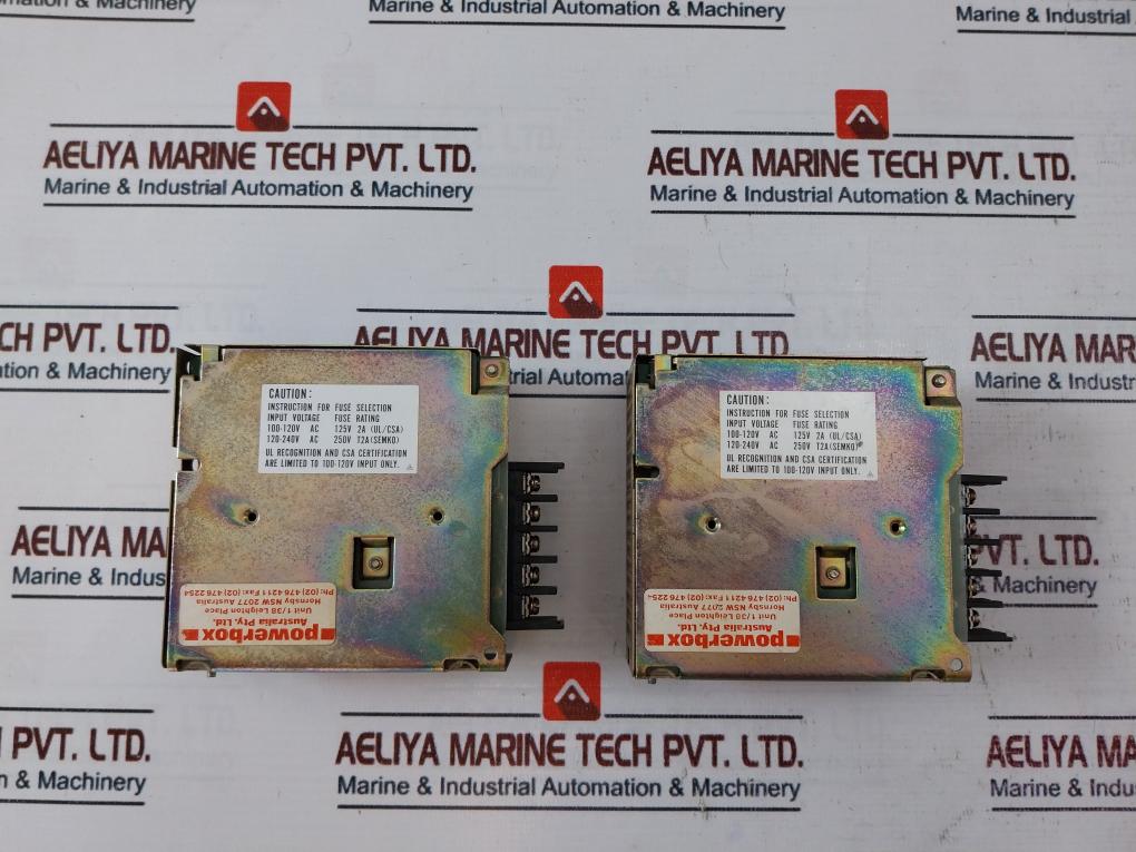 Lot Of 2X ELCO P15E-15 Power Supply