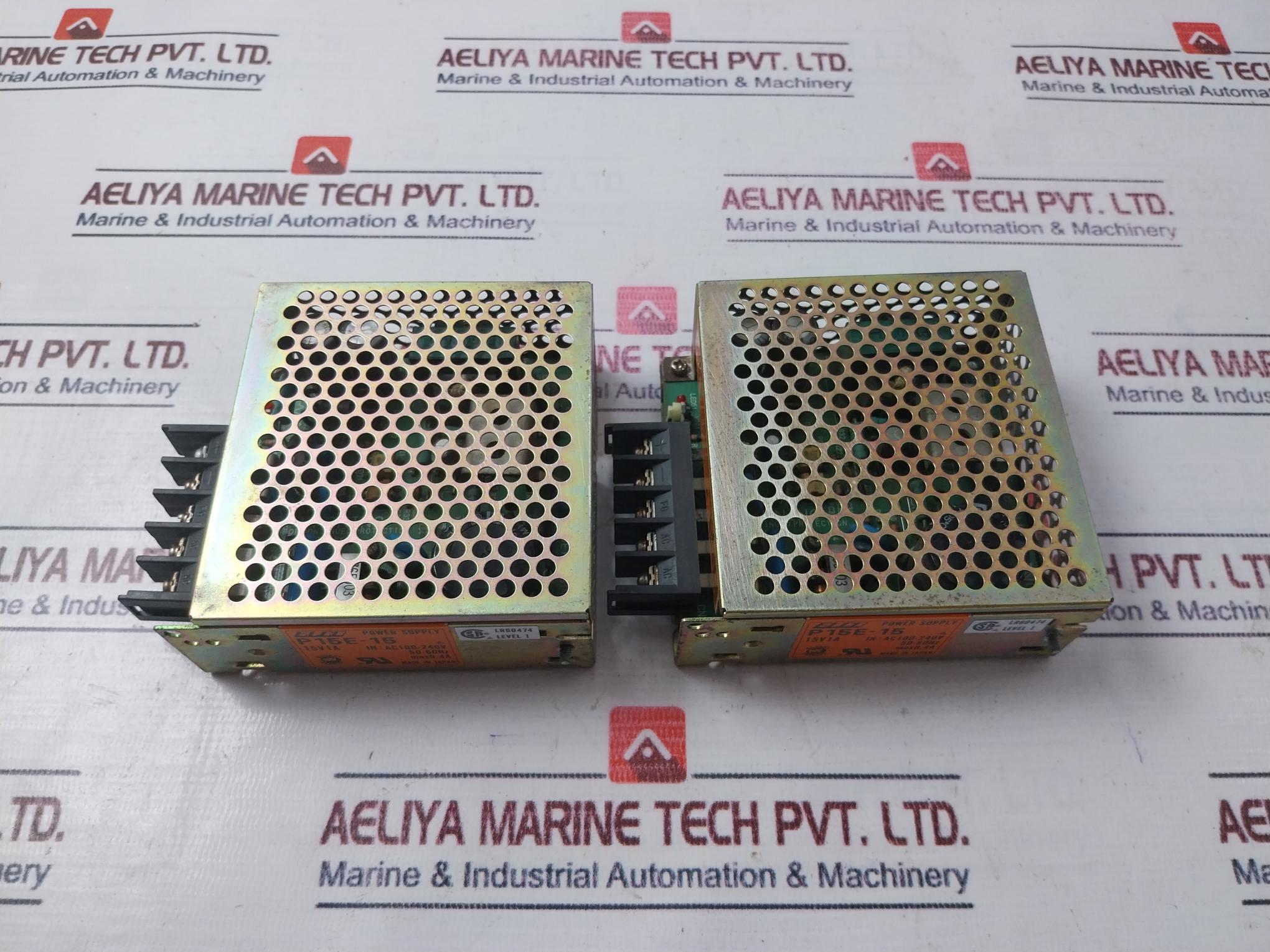 Lot Of 2X Elco P15E-15 Power Supply AC100-240V 50/60Hz