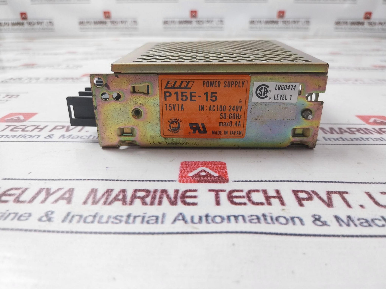 Lot Of 2X Elco P15E-15 Power Supply Ac100-240V 50/60Hz