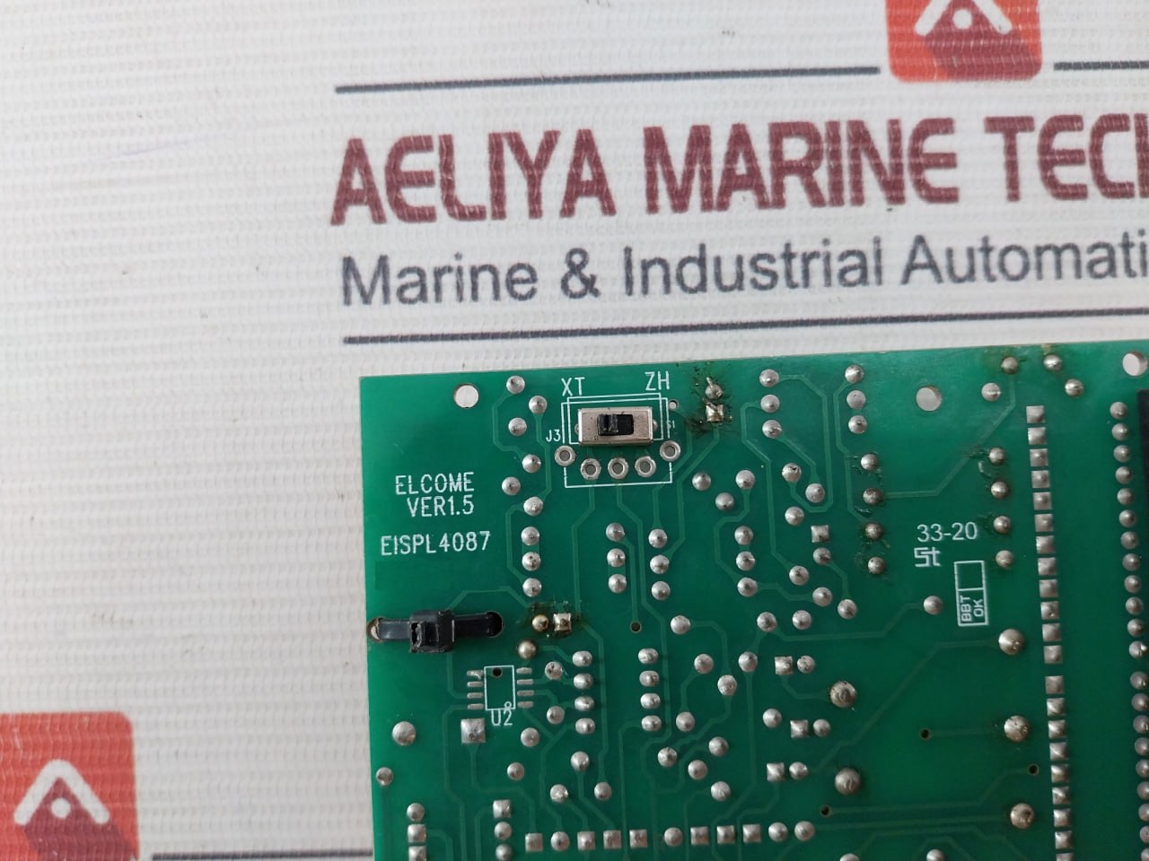 Elcom Eispl4087 Printed Circuit Board Module Ver.1.5