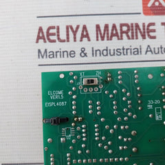 Elcom Eispl4087 Printed Circuit Board Module Ver.1.5