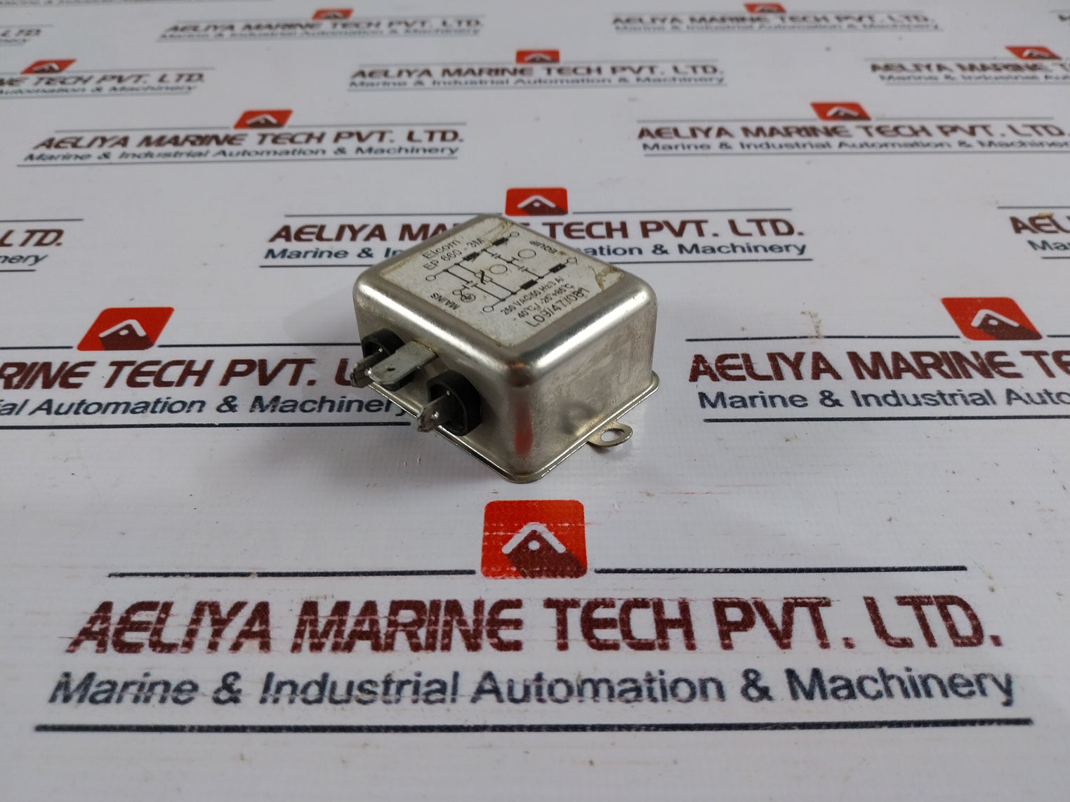 Elcom EP 660-3M EMI Filter 250 VAC/50 Hz/3A