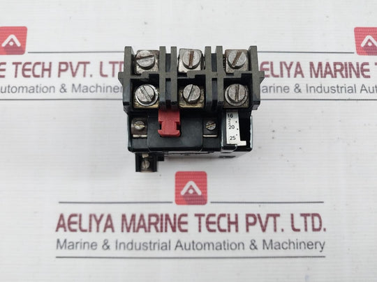 Elcomatic Rt 40 Thermal Overload Relay 16-25Amp 3Pahse 600V A.C