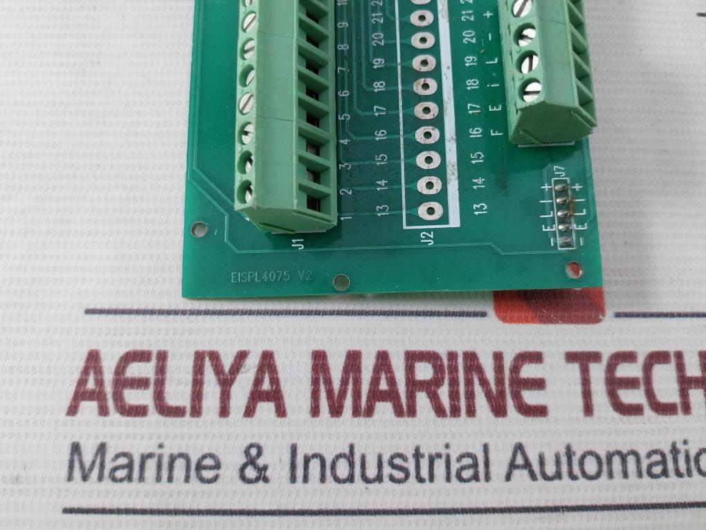 Elcome Eispl4075 Terminal Block Circuit Board