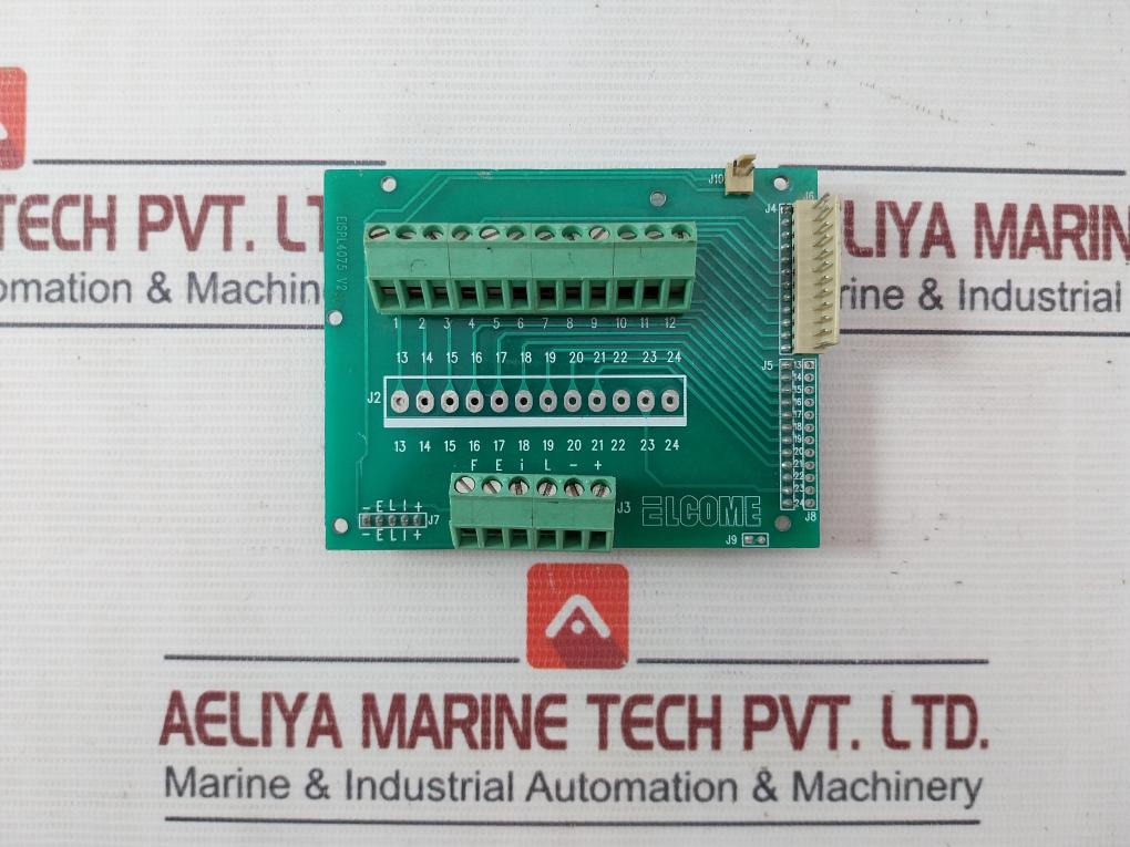 Elcome Eispl4075 Terminal Block Circuit Board
