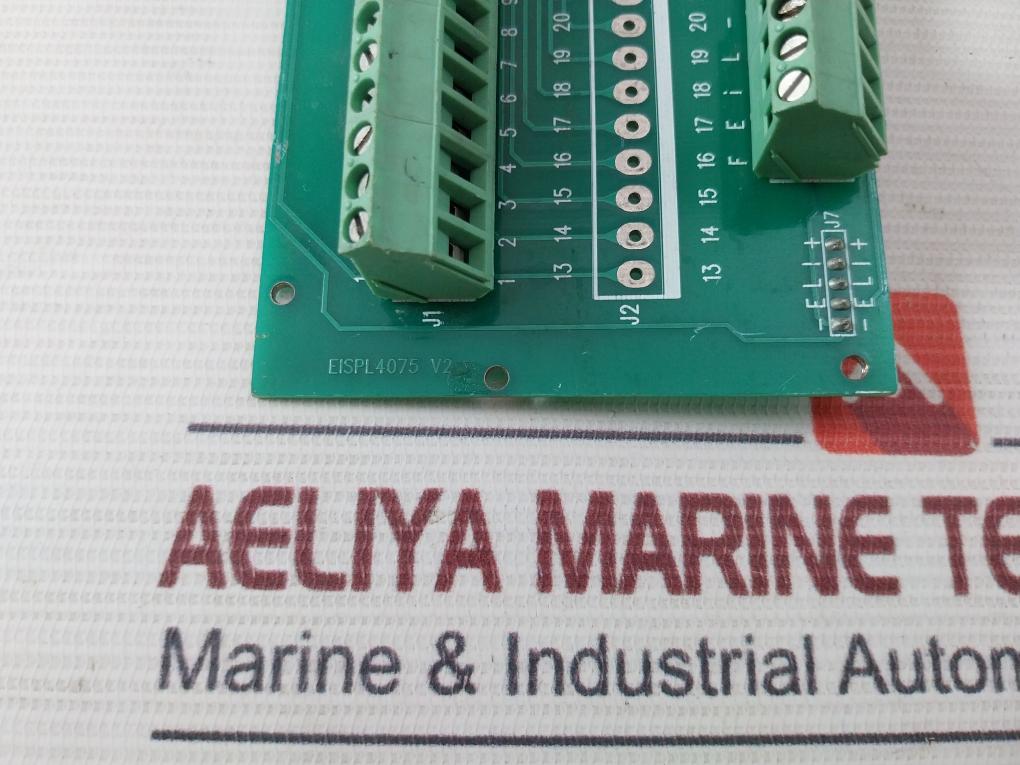 Elcome Eispl4075 Terminal Block Circuit Board