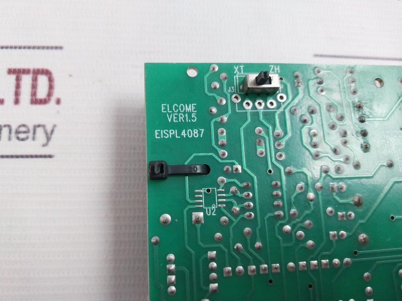 Elcome Eispl4087 Printed Circuit Board Ver 1.5 32-22