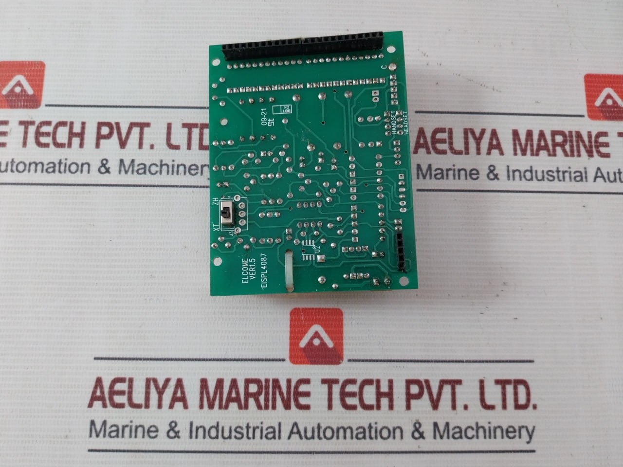 Elcome Eispl4087 Printed Circuit Board Ver 1.5 Used