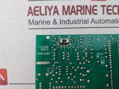 Elcome Eispl4087 Printed Circuit Board Ver 1.5 Used