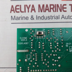 Elcome Eispl4087 Printed Circuit Board Ver 1.5 Used