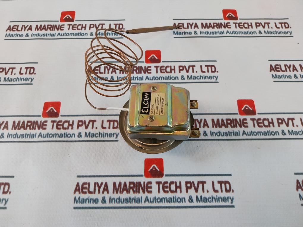 Elcon 50-300°C Thermostat 15Amp 230/250Vac