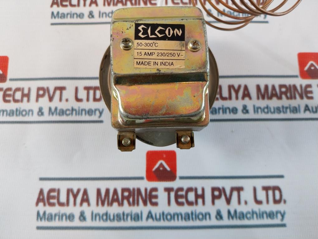 Elcon 50-300°C Thermostat 15Amp 230/250Vac