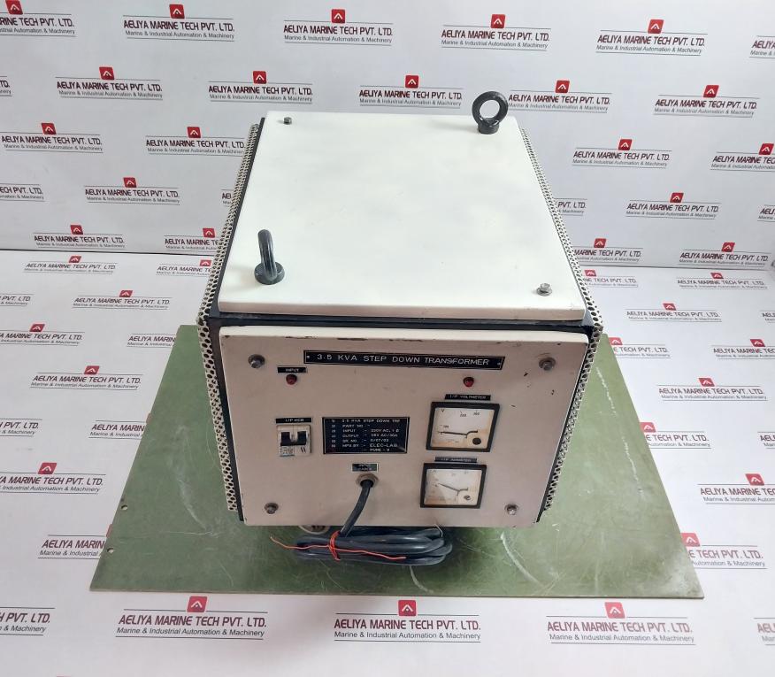Elec-lab 3.5 Kva Step Down Transformer 230Vac 115V Ac/30A 0-50A 50/5A