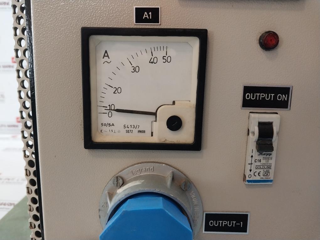 Elec-lab 3.5 Kva Step Down Transformer 230Vac 115V Ac/30A 0-50A 50/5A