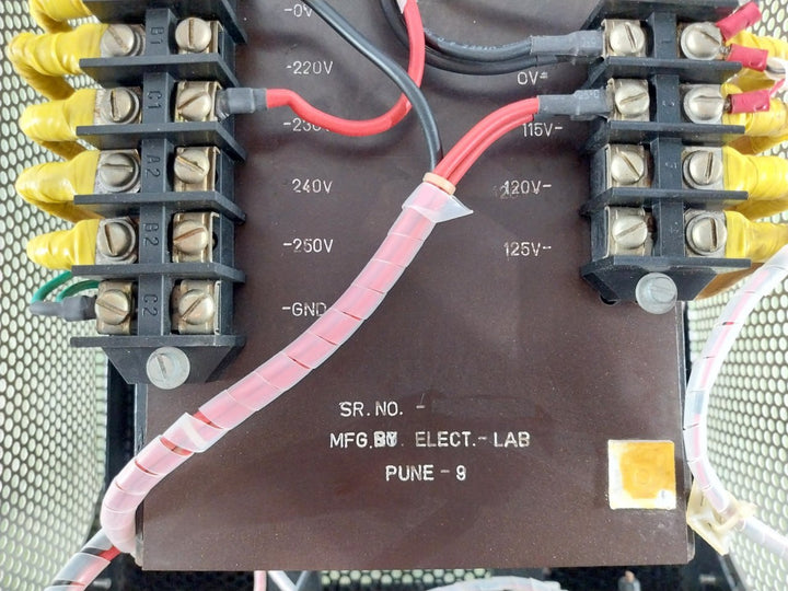Elec Lab Step Down Transformer 3.5Kva 230Vac 115Vac 30A