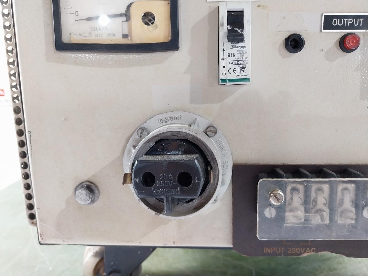 Elec Lab Step Down Transformer 3.5Kva 230Vac 115Vac 30A