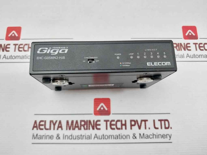 Elecom Ehc-g05Mn2-hjb Switching Hub 3.0W (Maximum) Ac100-240V 50/60Hz