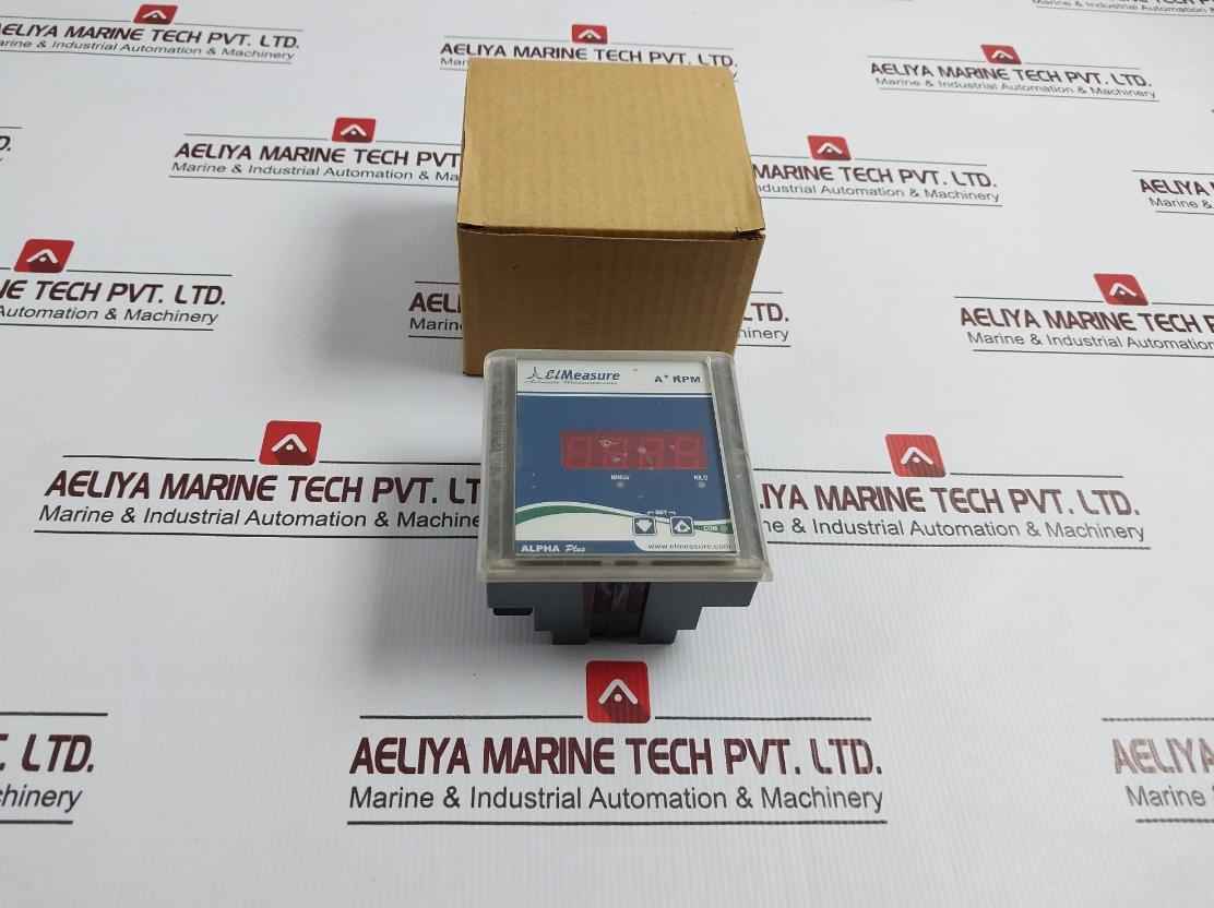 Elecon Measurements Alpha+rpm Elmeasure Digital Micro Rpm Meter I/p 0-20ma
