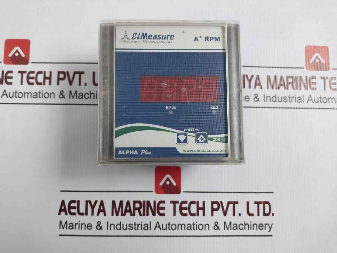 Elecon Measurements Alpha+rpm Elmeasure Digital Micro Rpm Meter I/p 0-20ma
