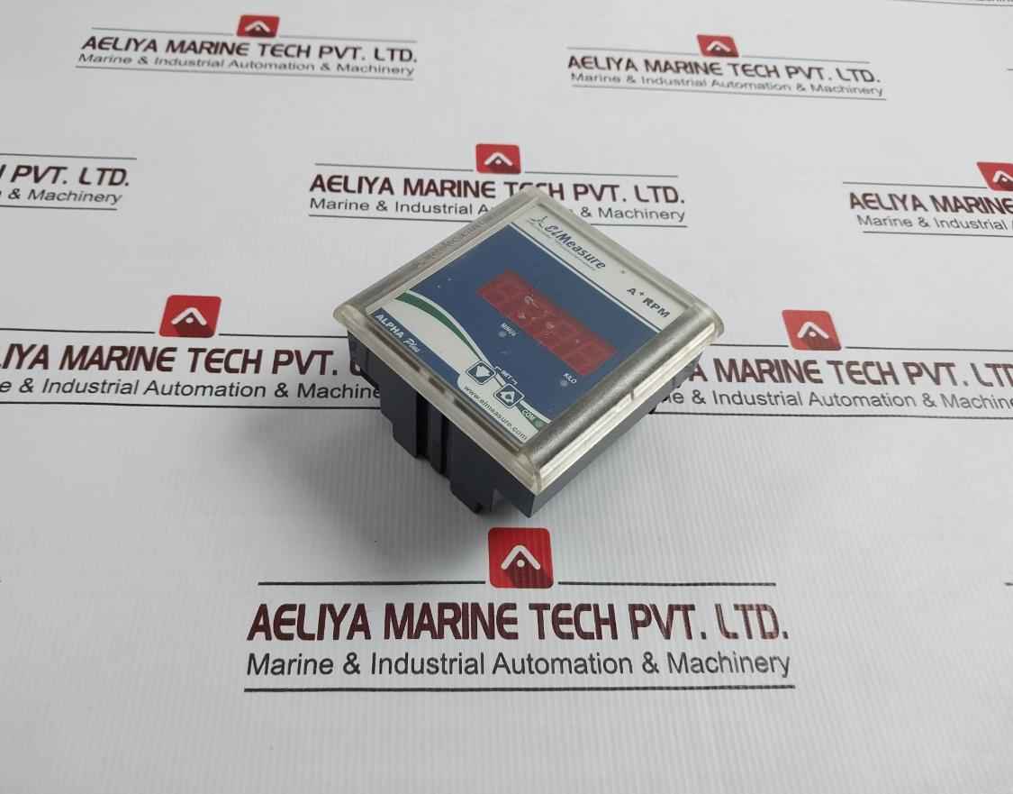 Elecon Measurements Alpha+rpm Elmeasure Digital Micro Rpm Meter I/p 0-20ma