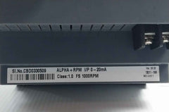 Elecon Measurements Alpha+rpm Elmeasure Digital Micro Rpm Meter I/p 0-20ma